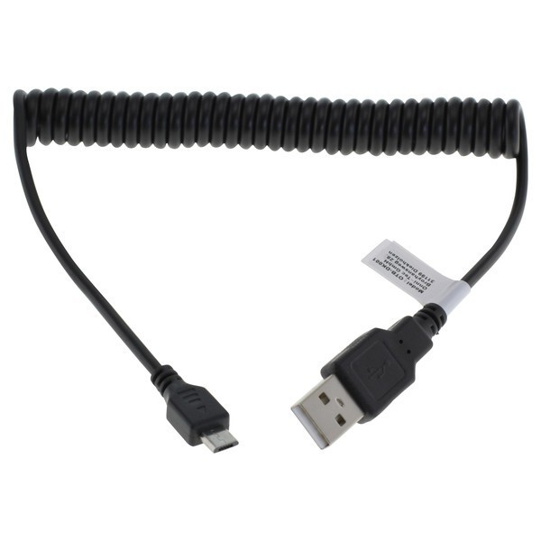 Spiral USB Kabel f. Samsung ST201F