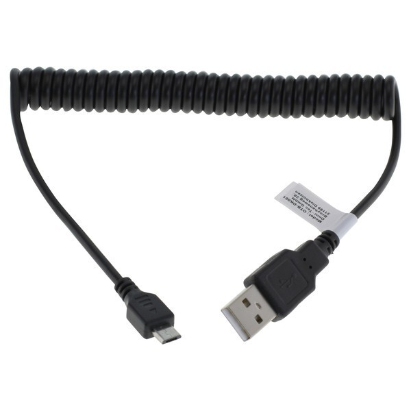 Spiral USB Kabel f. Samsung WB352F